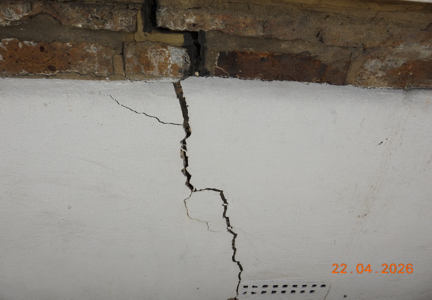 Structural movement and subsidence